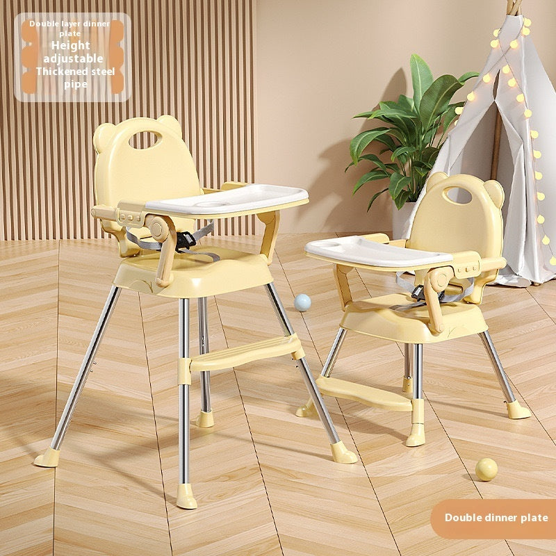 Chaise repas pliante multifonction – Le Petit Nid