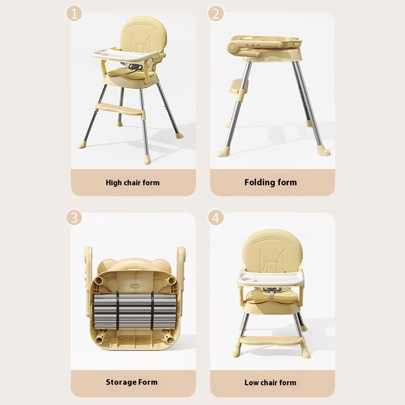 Chaise repas pliante multifonction – Le Petit Nid