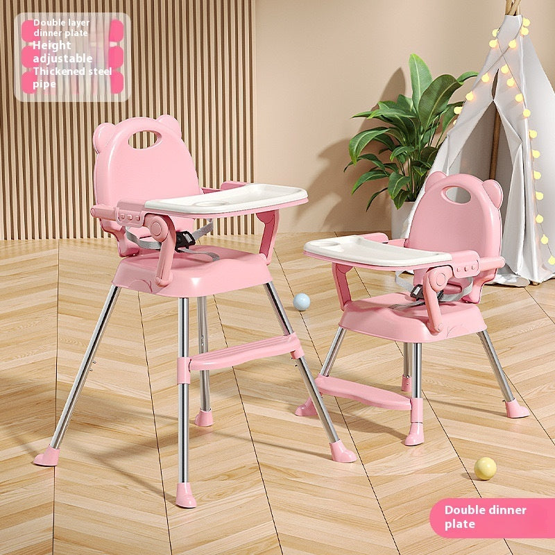 Chaise repas pliante multifonction – Le Petit Nid